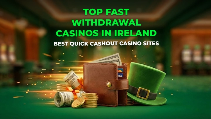 Top Fast Withdrawal Casinos in Ireland: Best Quick Cashout Casino Sites