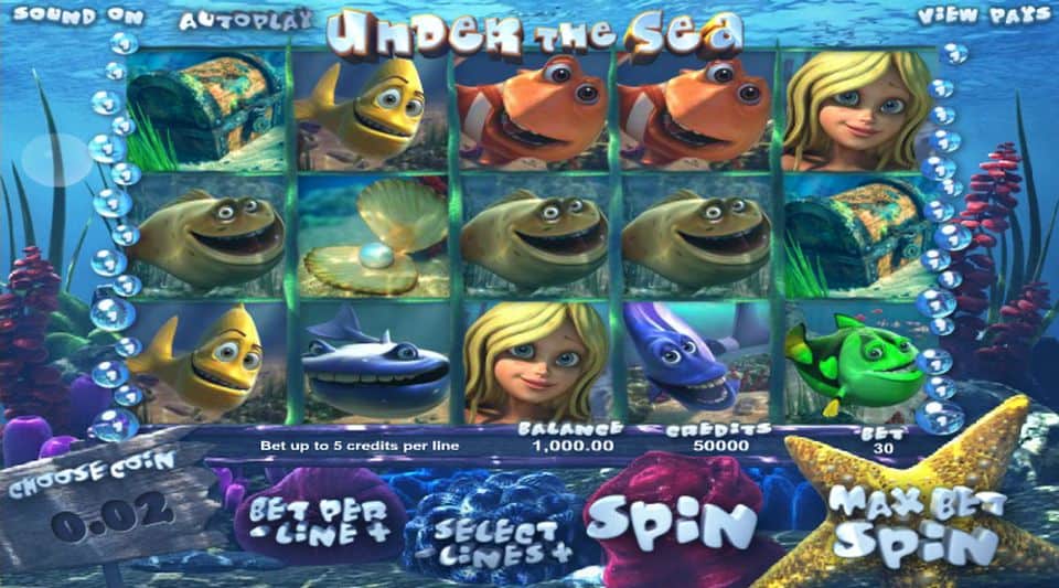 Under the Sea Slot Game Free Play at Casino Ireland 01