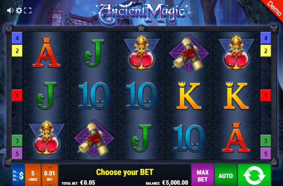 Ancient Magic Slot Game Free Play at Casino Ireland 01