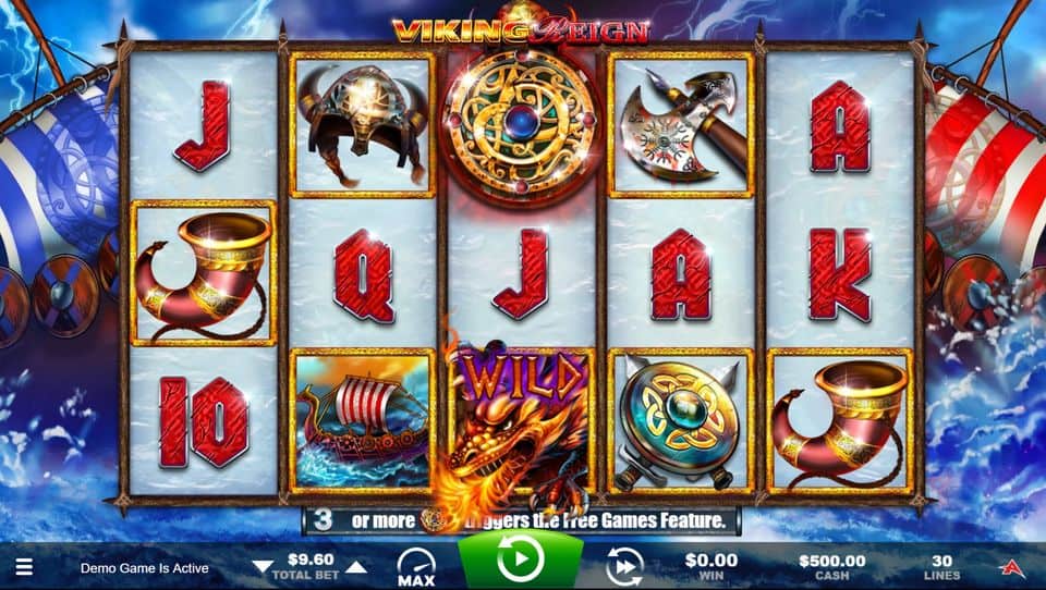 Viking Reign Slot Game Free Play at Casino Ireland 01