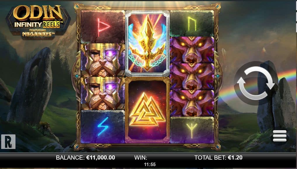 Odin Infinity Reels Slot Game Free Play at Casino Ireland 01