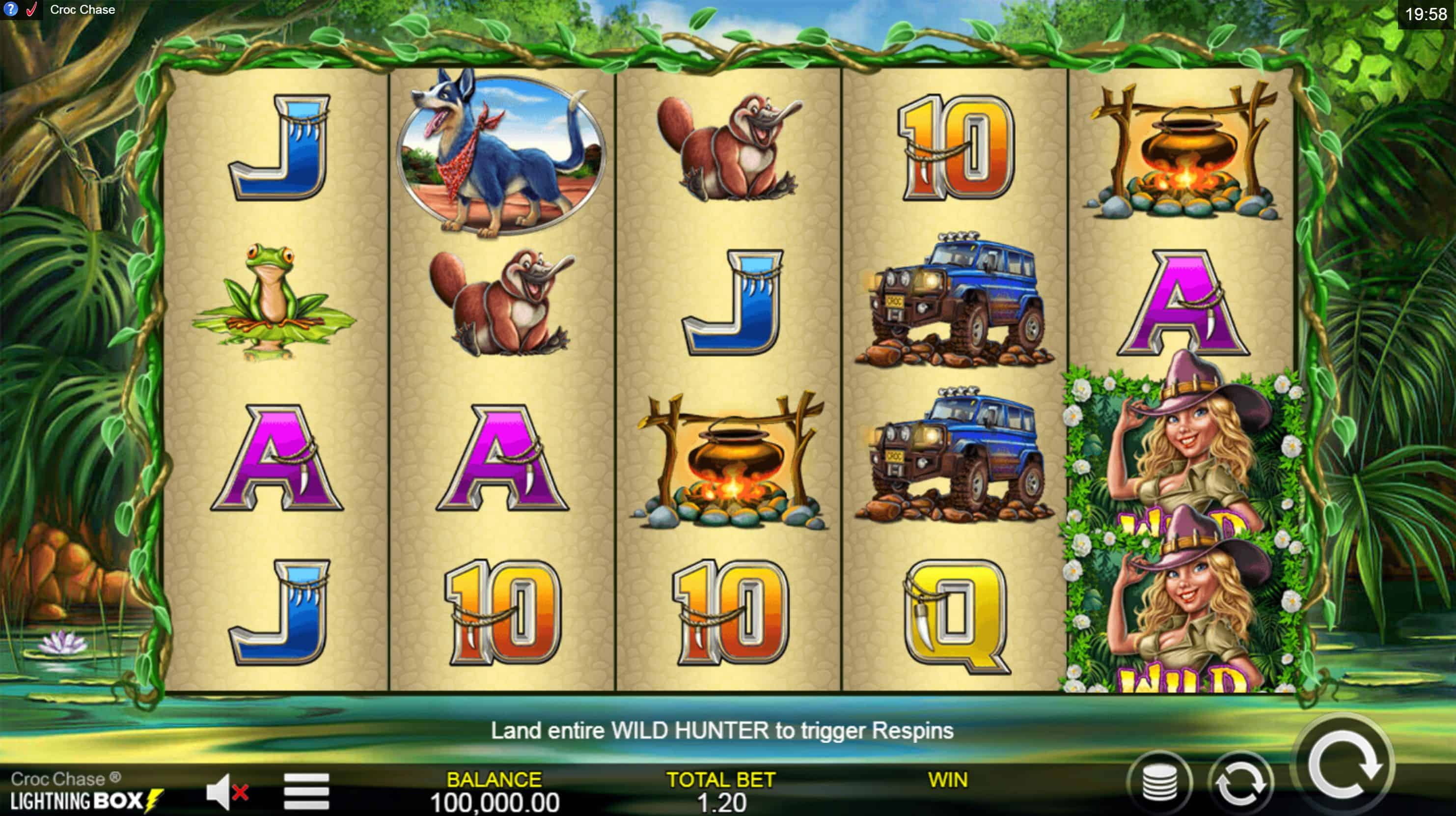 Croc Chase Slot Game Free Play at Casino Ireland 01